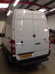 Mercedes Sprinter brake light camera