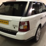 Range Rover sport window tint tailgate